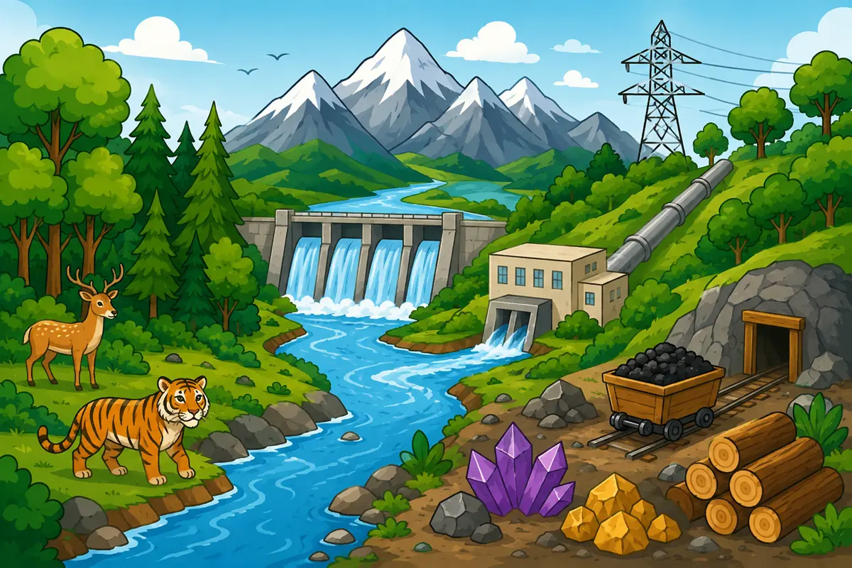 WBCS Main Rivers & Natural Resources Question