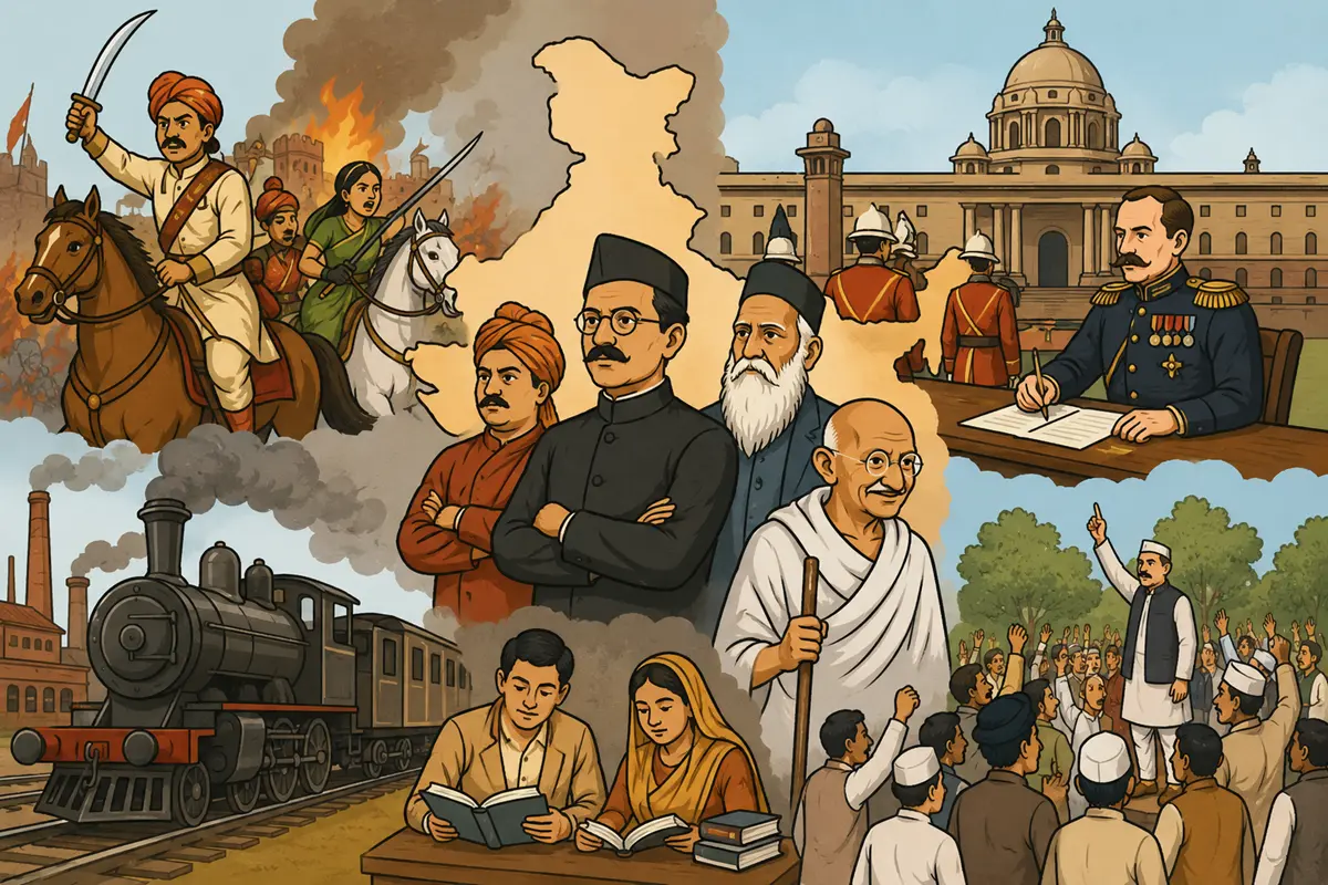 WBCS Prelims Modern India (After 1857) Question and solution