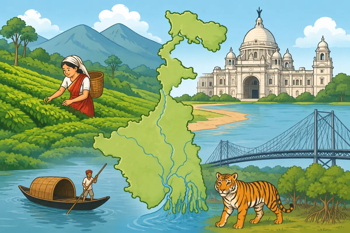 WBCS Prelims West Bengal Geography Question