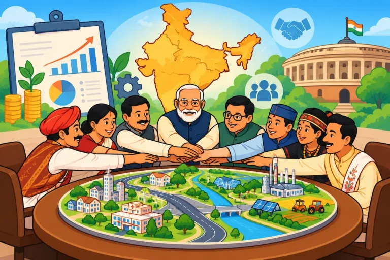 WBCS Main Economic planning & Cooperative federalism Question