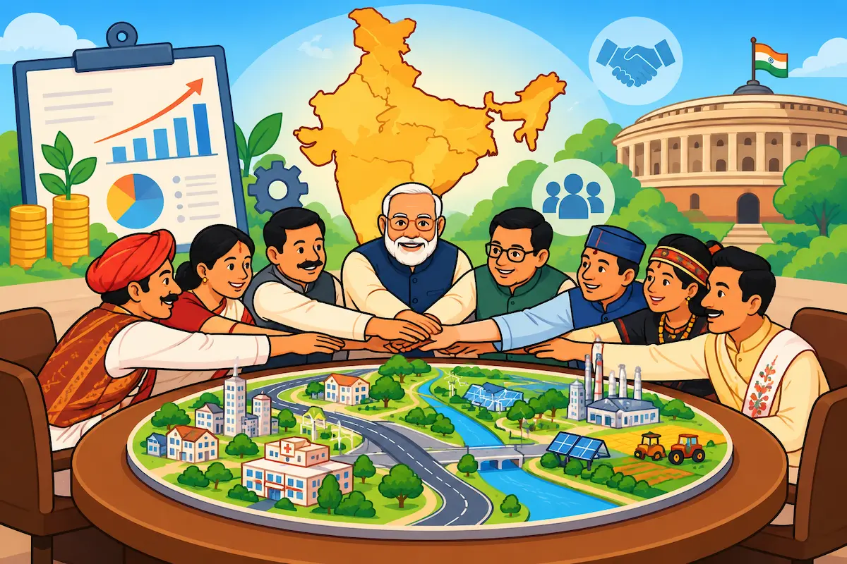 WBCS Main Economic planning & Cooperative federalism Question