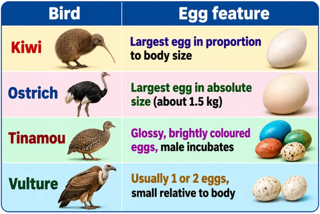 Birds and their Egg feature
