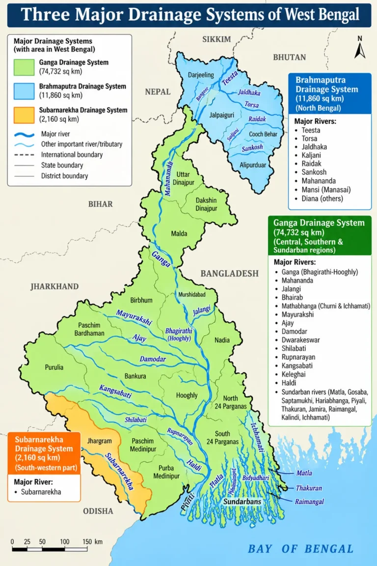 Drainage system of west bengal