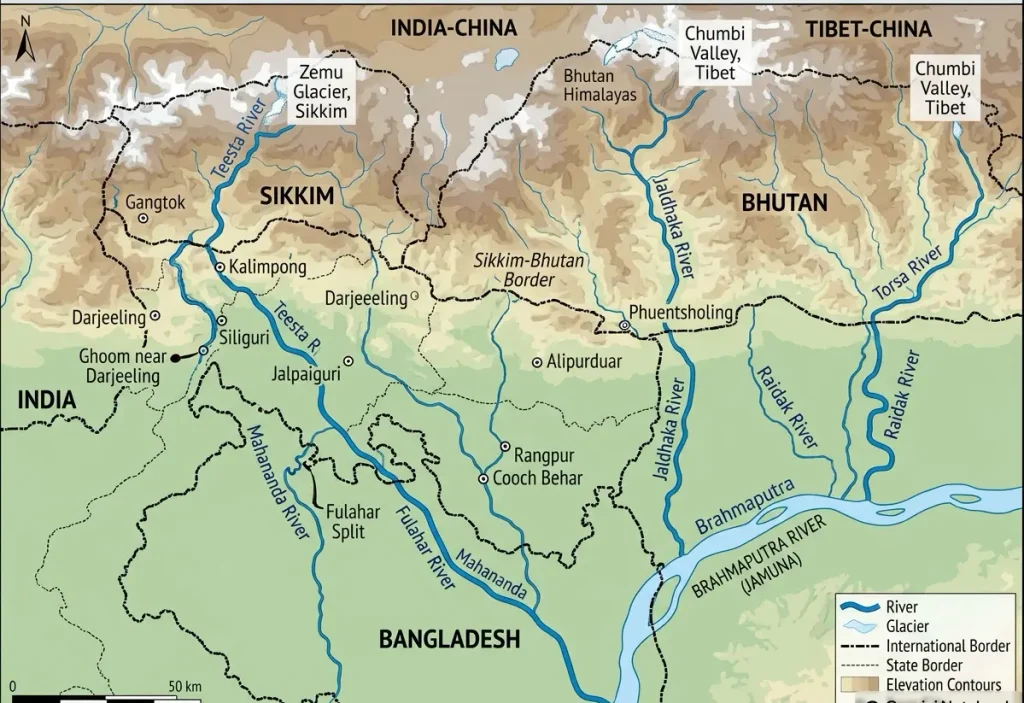 The Brahmaputra Drainage System
